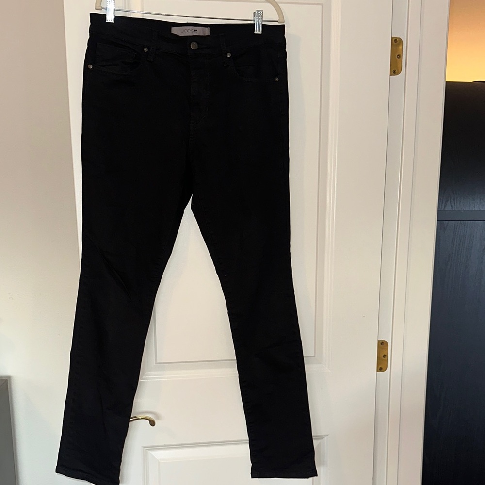 Joe's Jeans Slim Straight Black Denim